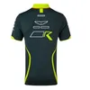 2022 Nieuwe F1 Formule Een T-shirt Halve Mouw POLO Sneldrogend Pak Team Racing Suit Custom Officiële Dezelfde Style290s