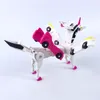 Aircraft Modle Carbot Unicorn Mirinae Prime Series Body Robot Kit Toys Models 2 in 1 One Step Model Deformed Car Children 230728