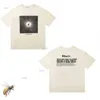 Summer Collection Rhude Tshirt Oversize Heavy Fabric Couple Dress Top Quality T Shirt M