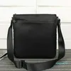 Herren-Umhängetasche, Nylon, Messenger-Tasche, Herren-Business, wasserdicht, multifunktionale Tasche, Einzel-Umhängetasche, Innenfach, Schwarz