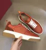 التصميم الشهير Gancio Sneakers Shoes Men Nylon Rubber Sole Design Vibe Low Top Top Tech Fabrics Discount Skateboard Walking with Box