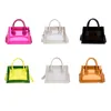 Sacs de soirée Mode PVC Jelly Bag Femmes Sac à main transparent Summer Beach Clear Shoulder 230729