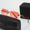 Designer Mercedes-Benz top sunglasses New Frameless Multilateral Sunglasses benz Fashion Plate Foot Glasses Z1099