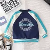 Jaquetas Meninos Casacos de Beisebol Primavera Outono Crianças Esportes Para Bebês Meninas 1 A 5 Anos Roupas Crianças Outerwear Tops Casaco 230728