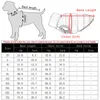Odzież psa ubrania zimowe odwracalna wodoodporna kamizelka dla zwierząt domowych lekka ciepła pies płaszcz ubrania ubrania dla małych średnich dużych psów 230729