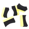 Car Sponge 5x Professional Automotive Wheel Washer Tyre Tire Dressing Applicator Curved Foam Pad Black yellow245u