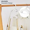 Hangers For Closet Stackable Purse Hooks Large Size Hook Rack Holder Nail-free Handbag Storing And Organizing
