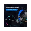 Headsets G58 Computer Earphone Headset Video Game 7.1 Channel Chicken Eating Wired With Microphone Earphone. Drop Delivery Games Acces Dhk5U