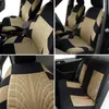 Pokrowce na siedzenia samochodowe Pokrycie uniwersalnego automatycznego rozciągania Zestaw tkaniny przednie standardowe produkty wnętrza samochodu Akcesoria