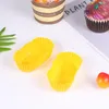 Copos Descartáveis Canudos 1000 Pçs Mini Caçarola Bolo Oval Bandeja De Copo De Papel Forma Forros Pão Pão À Prova De Gordura Cupcake Para Muffins