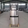 Vertical Soft Serve Ice Cream Machine For Small Business Makers One Click Cleaning Production