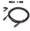 Hållbar OD4.0 Fiber Optic Gold Plated Digital Audio Optical Cable Toslink SPDIF CORD LINE för DVD VCR CD Player OD 4.0 Hi-Fi-högtalare 1m 1,5m 2m 3m 5m 8m 10m Ny