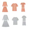 Abiti coordinati per la famiglia bambini ragazze ragazzi primavera sumer top elasticizzato a costine con gonna in cotone casual famiglia abbinata set pagliaccetto abbigliamento 230728