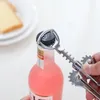 オープナーボトルビールキャップオープナーステンレススチールウェイターポータブルMulitFunctional Metal Wine Corksew 1PCS 230728