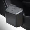 Other Interior Accessories Car Trash Bin Hanging Vehicle Garbage Dust Case Storage Box Black Blue Pink PP Square Pressing Type Can232e