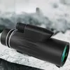 Telescopio 12x50 professionale monoculare potente binocolo tascabile con treppiede per vacanze di viaggio come regalo Teleskop