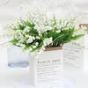 Decorative Flowers 5pcs Artificial Lily Bluebell Wedding Bouquet Can Be Suitable For Family Garden Party