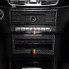 Central Central Controll Aflimp-Conde Dekoracja panelu CD Pokrywa Włókno wykończenia dla Mercedes Benz E Klasa W212 2014-15225I
