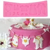 Baking Moulds 1PC Selling Baby Cake Mold Fondant Birthday Gift Pastry DIY Chocolate Tool Fudge Clothes Shoes Tools