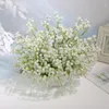 Fiori decorativi 1 PC 30 cm Bisth's Breath Artificial Plastic Plastic Gypsopila bouquet floreali per la festa di Natale Decorazione per la casa di Natale