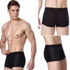 Underbyxor 4st/Lot Bambu Fiber Men's Boxer Pantie Underpant Plus Size Xxxxl Stor storlek Shorts andningsbara underkläder 5xl 6xl 7xl 8xl 230728