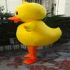 2018 fantasia de pato amarelo grande de alta qualidade trajes de tamanho adulto - mascote personalizável2553