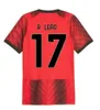 PULISIC 23 24 maglie da calcio GIROUD KOCHE Ac MILaNs KOCHE DE KETELAERE RAFA LEAO THEO maglia da calcio 2023 2024 uomo bambini kit ragazzi uniformi via terzo 3rd