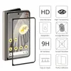 Protector de pantalla de cubierta completa para Google Pixel Fold 8 7a 6a 3XL 2XL Vidrio templado 0,33 mm 9H HD 2.5D Radian con paquete al por menor