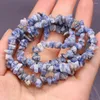 Perline 40cm Natural Sodalite Stone Rock Freeform Chips Ghiaia Per la creazione di gioielli Bracciale fai da te Collana Dimensioni 3x5-4x6mm