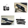 Honda Accord için 2008-2013 İç Merkez Kontrol Paneli Kapı Kolu 5D Karbon Fiber Çıkartmalar Çıkartmalar Araç Stil Accessorie275T