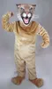 Halloween Alta qualidade Cougar Mascot Costume de desenho animado vestido de fantasia de transporte rápido tamanho adulto