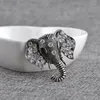 Brooches Animal Elephant Brooch For Rhinestone Glitter Luxury Fashion Creative High-e