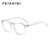 Sunglasses Feishini Oval Anti Blue Light Glasses Frames Blocking Filter Reduces Eyewear Clear Computer Women Improve Comfort