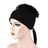 Szaliki Ramadan Muzułmańska moda dla kobiet hidżab szalik stretch turban turban wiązanie objętościowe