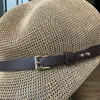 Wide Brim Hats Bucket Octagonal Cap Straw Women Summer Thin sboy Painter Adjustable Rope Knitted Beret Mesh Breathable Beach straw hat 230729