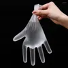 Gants jetables Obkind TPE Extra épais et durable PVC de qualité alimentaire Latex caoutchouc ménage restauration cuisine cuisson 100 pièces