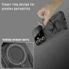 Slim Fit 360° Ring Holder Antichoc Phone Case Kickstand Magnetic compatible avec Magsafe Housse de protection pour Samsung Galaxy A14 5G, A54 5G Phone case, A34 5G Cover