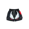Men's Shorts 2023 Summer Trendy Brand Printing American Half-knee Long Breathable Double-layer Mesh Sports Basketball Pants