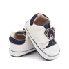 Eerste wandelaars 0-18M baby mooie schoenen geboren baby cartoon beer patroon antislip wieg peuter sneakers