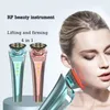 Face Massager Micro Current Multifunctional Beauty Instrument RF EMS P OREJUVENATION Hud Care Tool Red and Blue Lift 230728