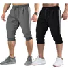 Pantalons pour hommes Sports d'été Grande taille Casual Cropped Running Fitness Shorts Beach