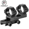 FIRE WOLF 30mm Offset 20mm Picatinny Weaver Rings Mount Bi-direction Dia Hunting Tactical Rifle Scope Mounts Accessories