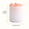 1 diffuseur d'aromathérapie en pierre de sel colorée : créez une atmosphère relaxante dans votre maison ou votre bureau.