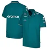 Chemises de cyclisme Tops course d'été pilotes de l'équipe verte même t-shirt à manches courtes POLO shirt 230728