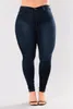 Jeans feminino 2023 cintura alta elástico feminino fino longo gordo mamãe sexy calça jeans feminina lápis push up