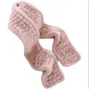 Шарфы подлинный шарф зимний женщины теплый роскошные модные пушистые мягкие мягкие помпоны глушитель мяча для мяча