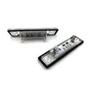 2 pièces voiture 18 LED feux de plaque d'immatriculation 12V blanc plaque d'immatriculation lampe pour Opel Astra G Astra F Corsa B Zafira A Vectra B pour Omega A2587