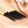 Lagringsflaskor Anpassad logotyp Vattentät vegan Eyebrow Pencil Gold med Brush Double Ended Creamy Micro Fine Eye Brow