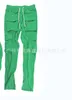 Herrbyxor Autumn/Winter Men's Pants Style 3D Pocket Fashion Märke Men's Sports Mountainering Casual Pants 230728