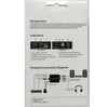 Adaptateur numérique optique coaxial RCA Toslink Signal vers adaptateur de convertisseur audio analogique Câble de charge USB avec boîte d'emballage de vente au détail pour ligne audio à fibre optique OD2.2